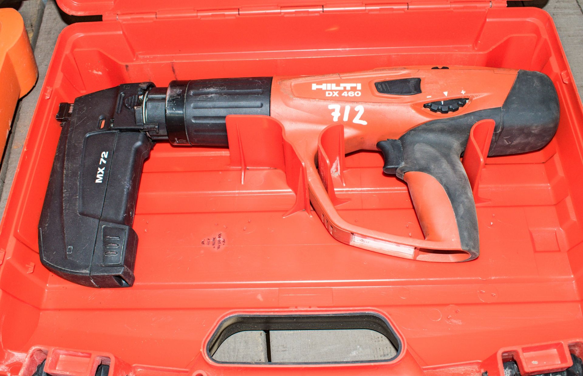 Hilti DX460 nail gun c/w carry case A751184