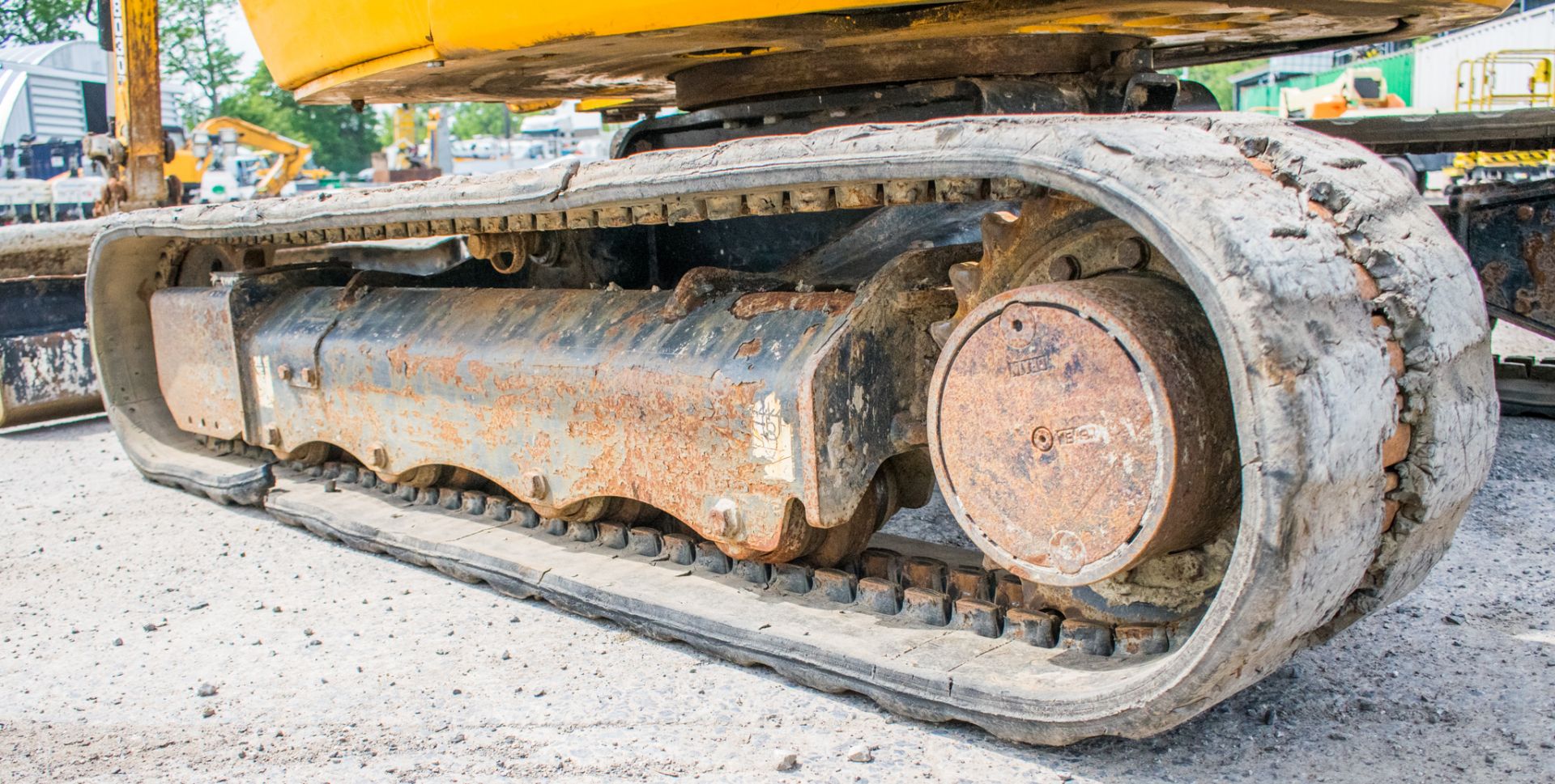 JCB 8030 ZTS 3 tonne rubber tracked excavator  Year: 2014 S/N: 32119 Recorded hours; 1350 blade, - Image 10 of 18