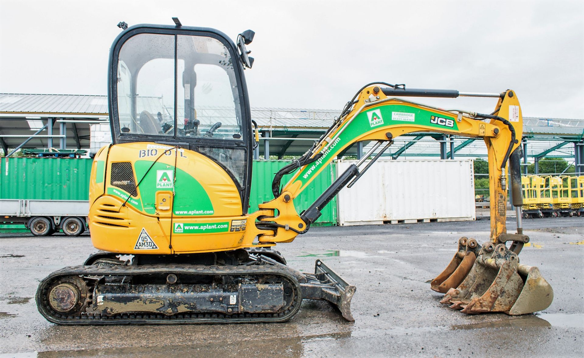 JCB 8025 ZTS 2.5 tonne rubber tracked mini excavator Year: 2015 S/N: 2226843 Recorded Hours: 1146 - Image 8 of 23