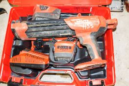 Hilti HDE500-A22 22v glue application gun c/w 2 batteries, charger & carry case A780600