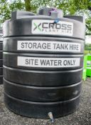 10,000 litre site water storage tank EN1981