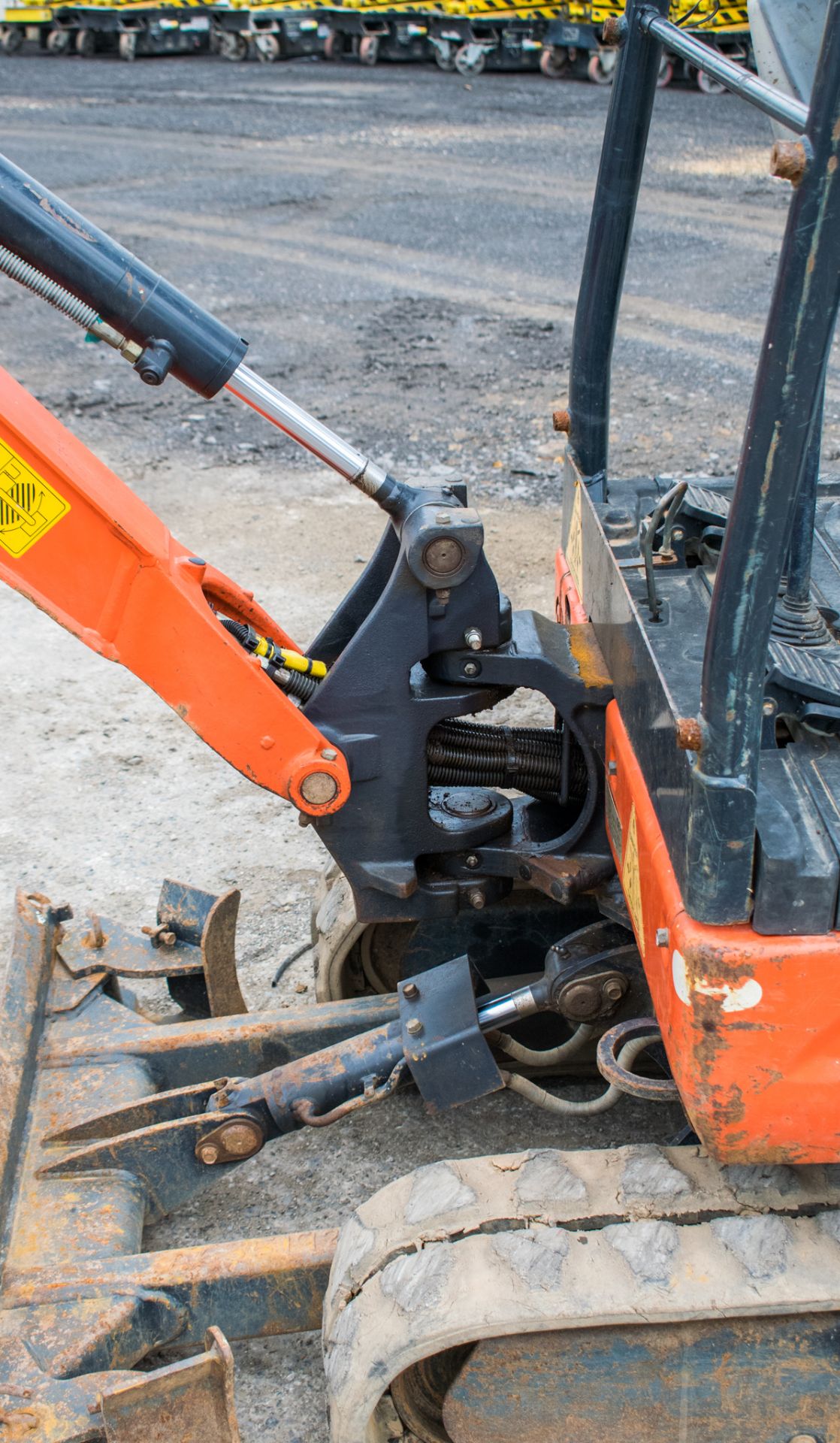 Kubota KX016-4 1.5 tonne rubber tracked mini excavator  Year: 2014 S/N: 57574 Recorded hours: 1499 - Image 12 of 17