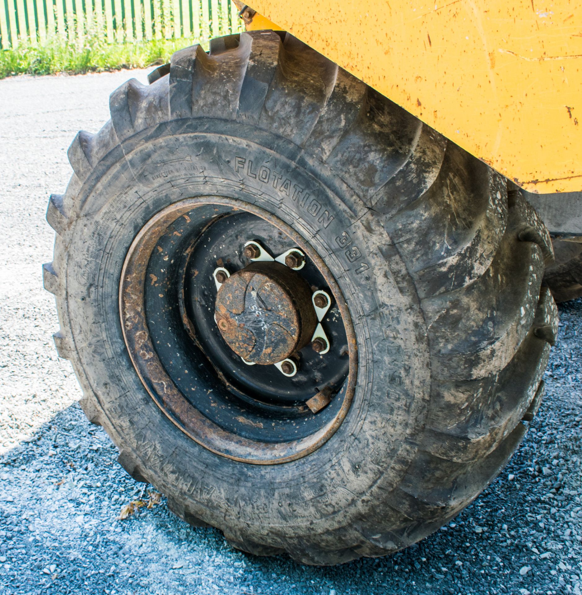 Benford Terex TA9 9 tonne straight skip dumper  Year: 2014 S/N: PK5837 Recorded Hours: 4296 - Image 9 of 17