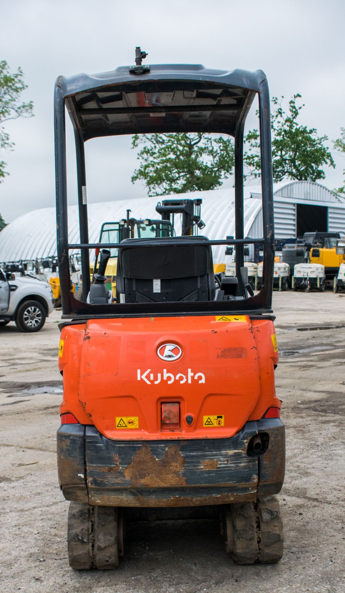 Kubota KX016-4 1.5 tonne rubber tracked mini excavator  Year: 2014 S/N: 57574 Recorded hours: 1499 - Image 6 of 17