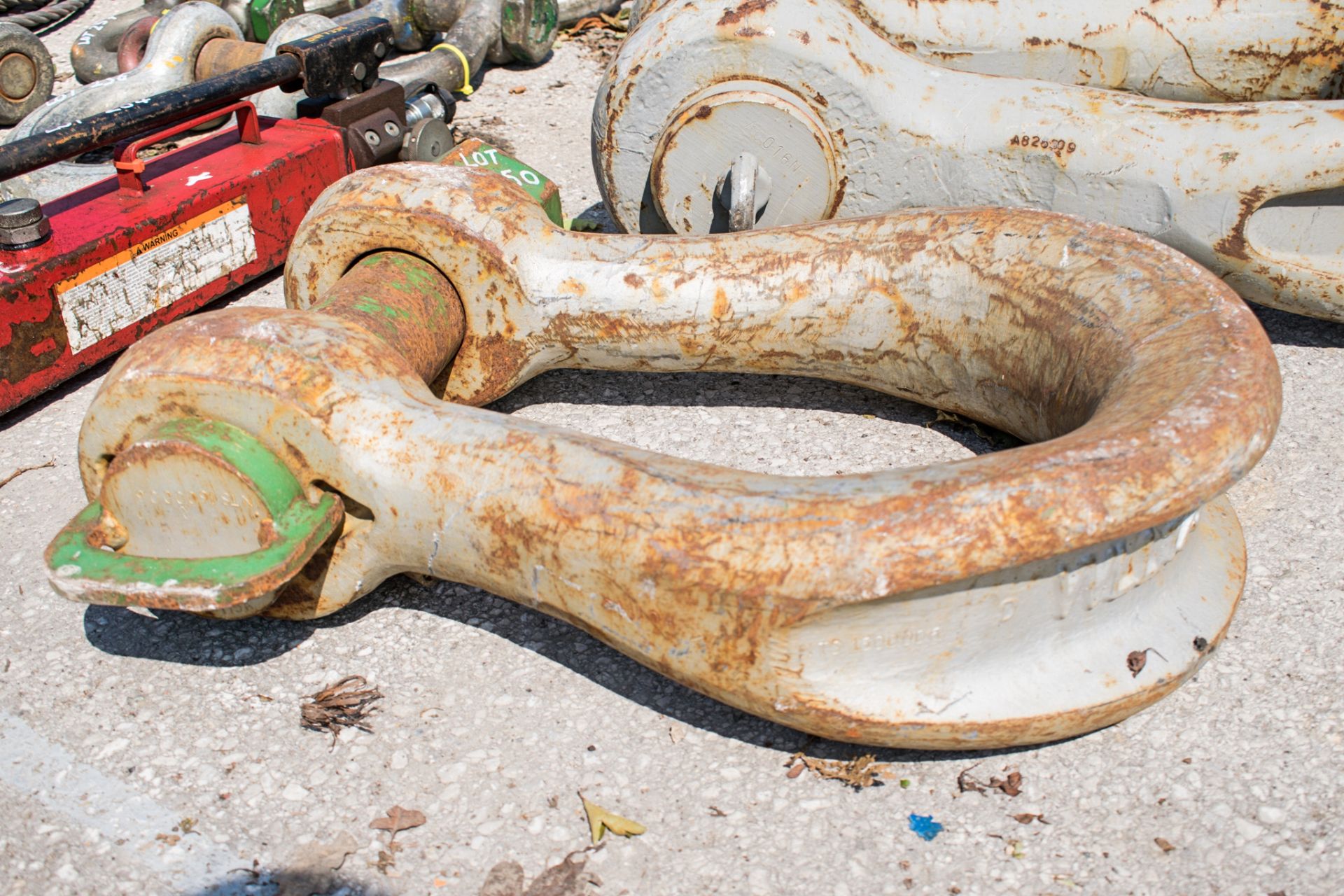 125 tonne heavy duty shackle