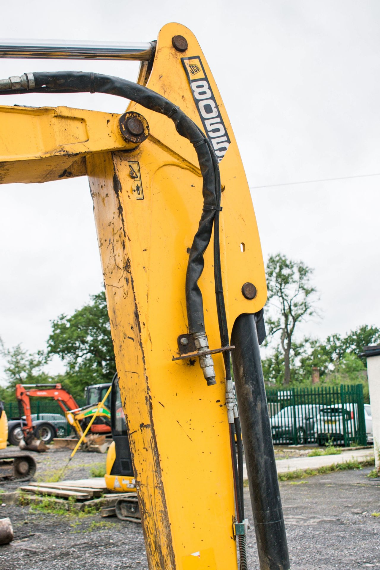 JCB 8055 RTS 5.5 tonne rubber tracked excavator Year: 2013 S/N: 2060572 Recorded Hours: 4404 - Image 14 of 23