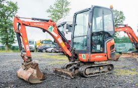 Kubota KX016-4 1.6 tonne rubber tracked mini excavator Year: 2014 S/N: 57528 Recorded Hours: 2621