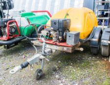 Western diesel driven fast tow water bowser/pressure washer c/w hose & lance A607207