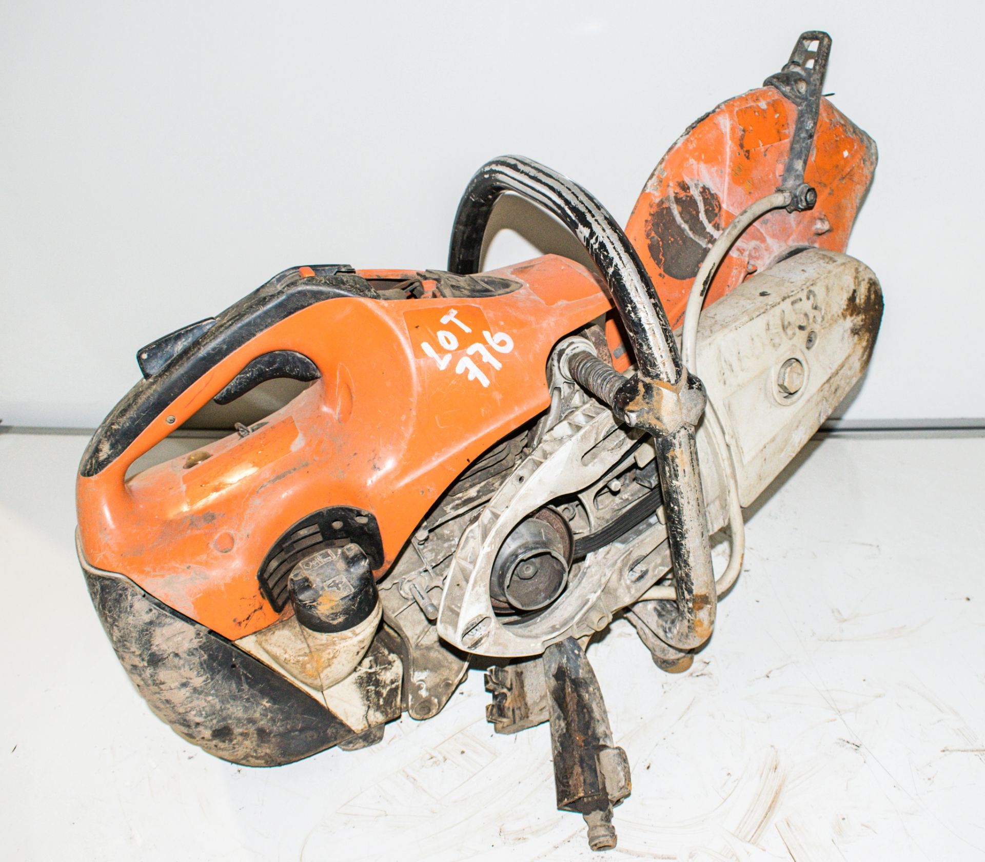 Stihl TS410 petrol driven cut off saw A606653 ** Parts dismantled & pull cord assembly missing ** - Bild 2 aus 2