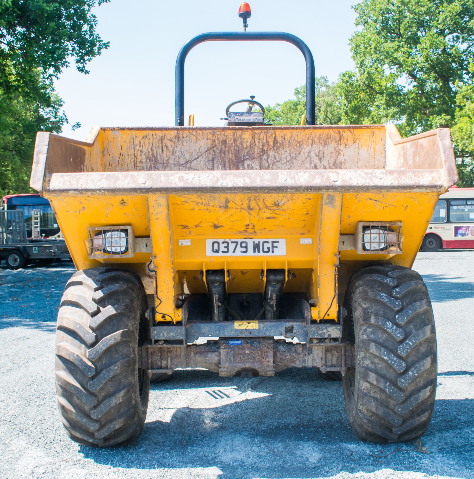 Benford Terex TA9 9 tonne straight skip dumper  Year: 2014 S/N: PK5837 Recorded Hours: 4296 - Image 5 of 17