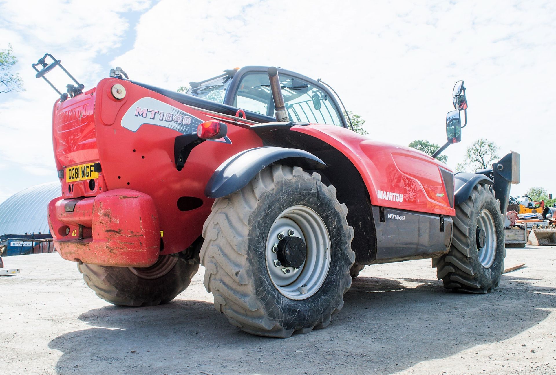 Manitou MT1840 18 metre telescopic handler Year: 2014 S/N: 942505 Recorded Hours: 3106 c/w side - Image 4 of 23