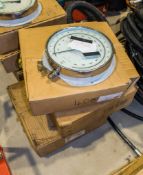3 - Bundenberg standard pressure gauges