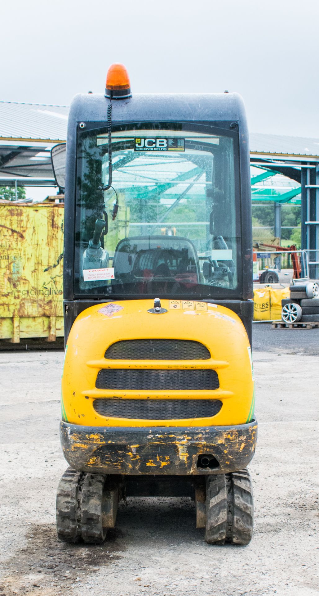 JCB 8016 1.5 tonne rubber tracked mini excavator Year: 2013 S/N: 2071419 Recorded Hours: 1950 - Image 6 of 18