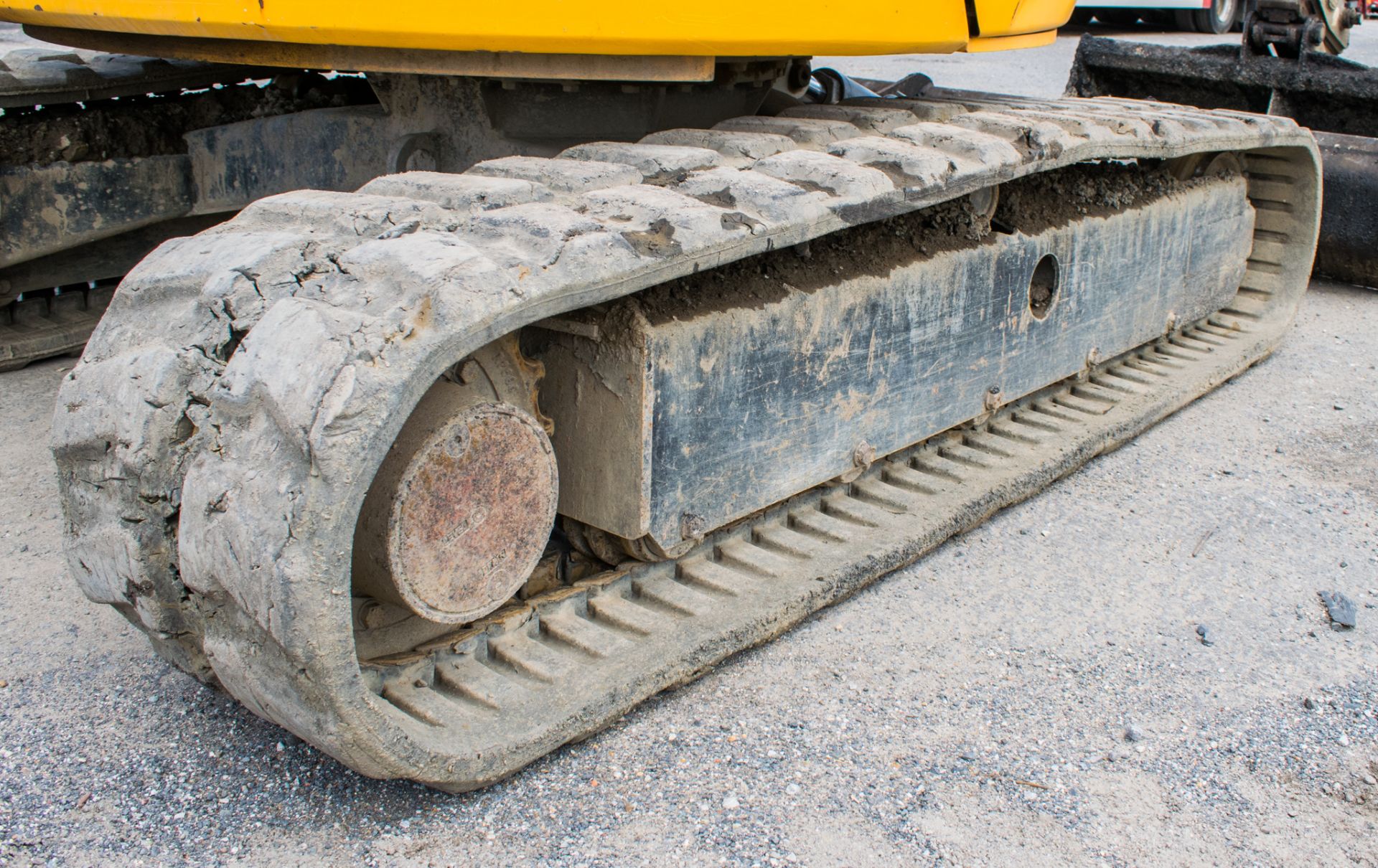 JCB 8050 RTS 5 tonne rubber tracked excavator Year: 2013  S/N: 60452 Recorded Hours: 3093 piped, - Image 10 of 18