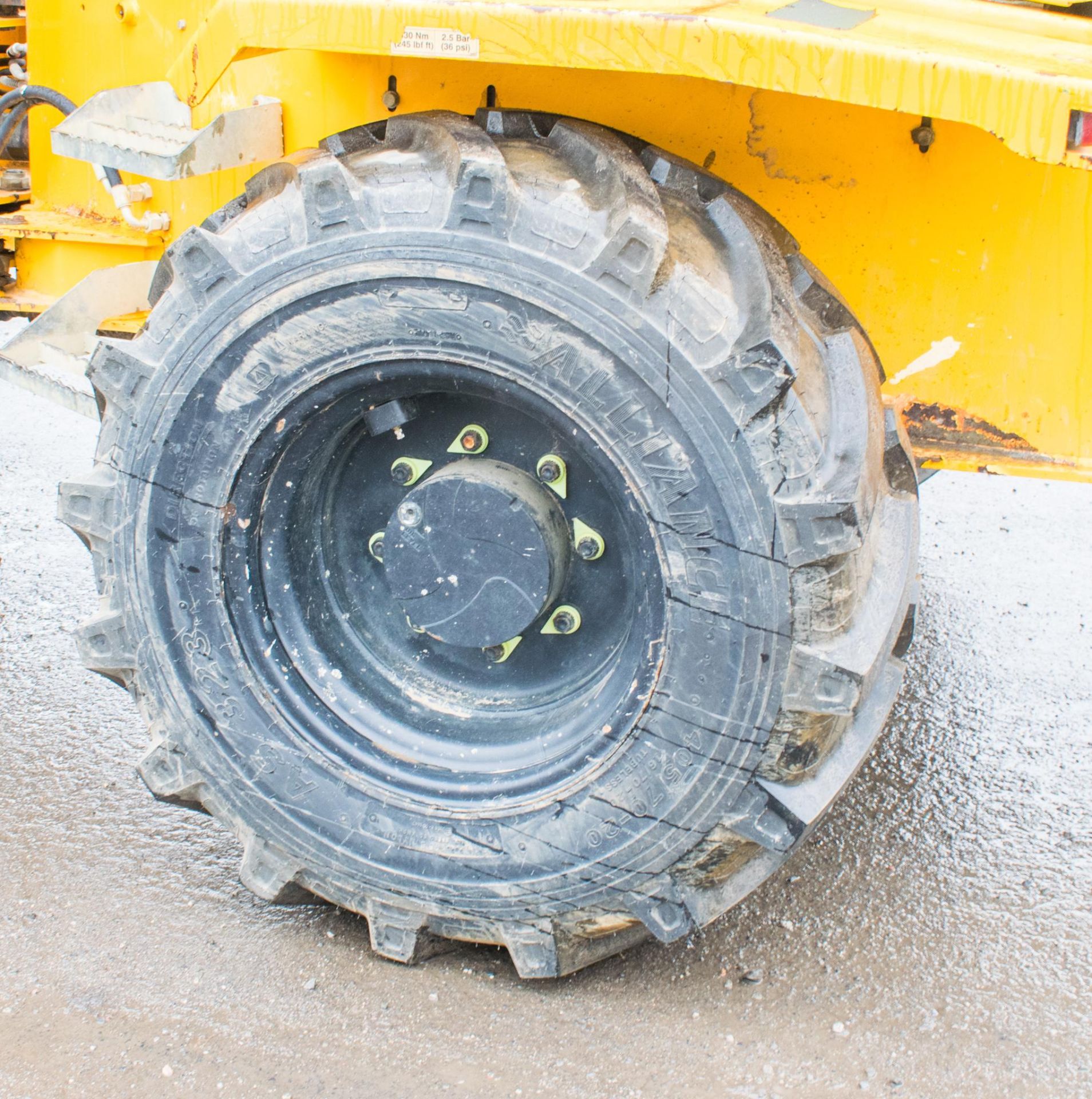 Thwaites 6 tonne swivel skip dumper  Registration number: MM63 UMD Year: 2014 S/N: C9151 Recorded - Image 9 of 20