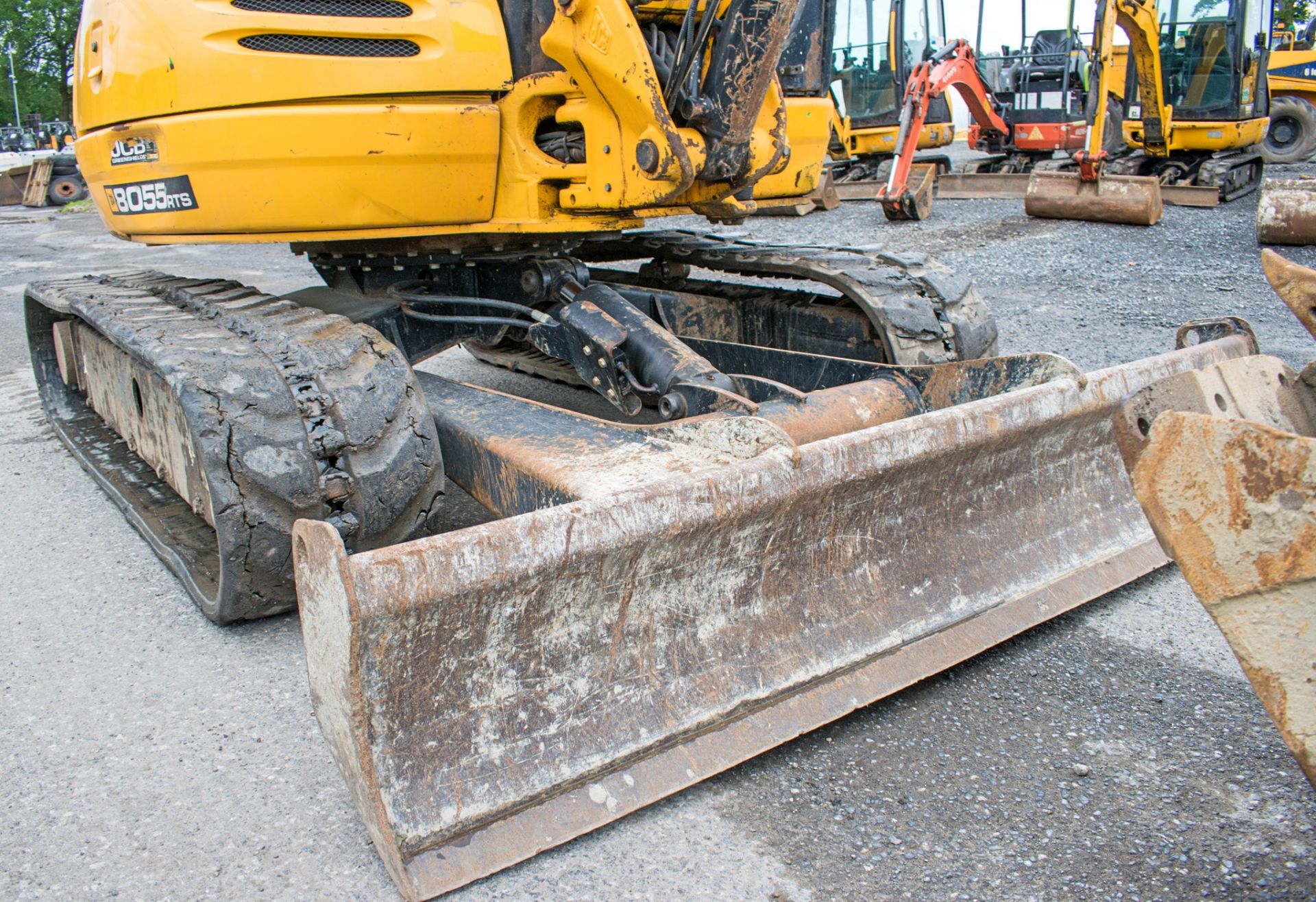 JCB 8055 RTS 5.5 tonne rubber tracked excavator Year: 2013 S/N: 2060572 Recorded Hours: 4404 - Bild 13 aus 23