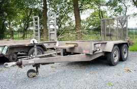 Indespension 8 ft x 4 ft tandem axle plant trailer A584963