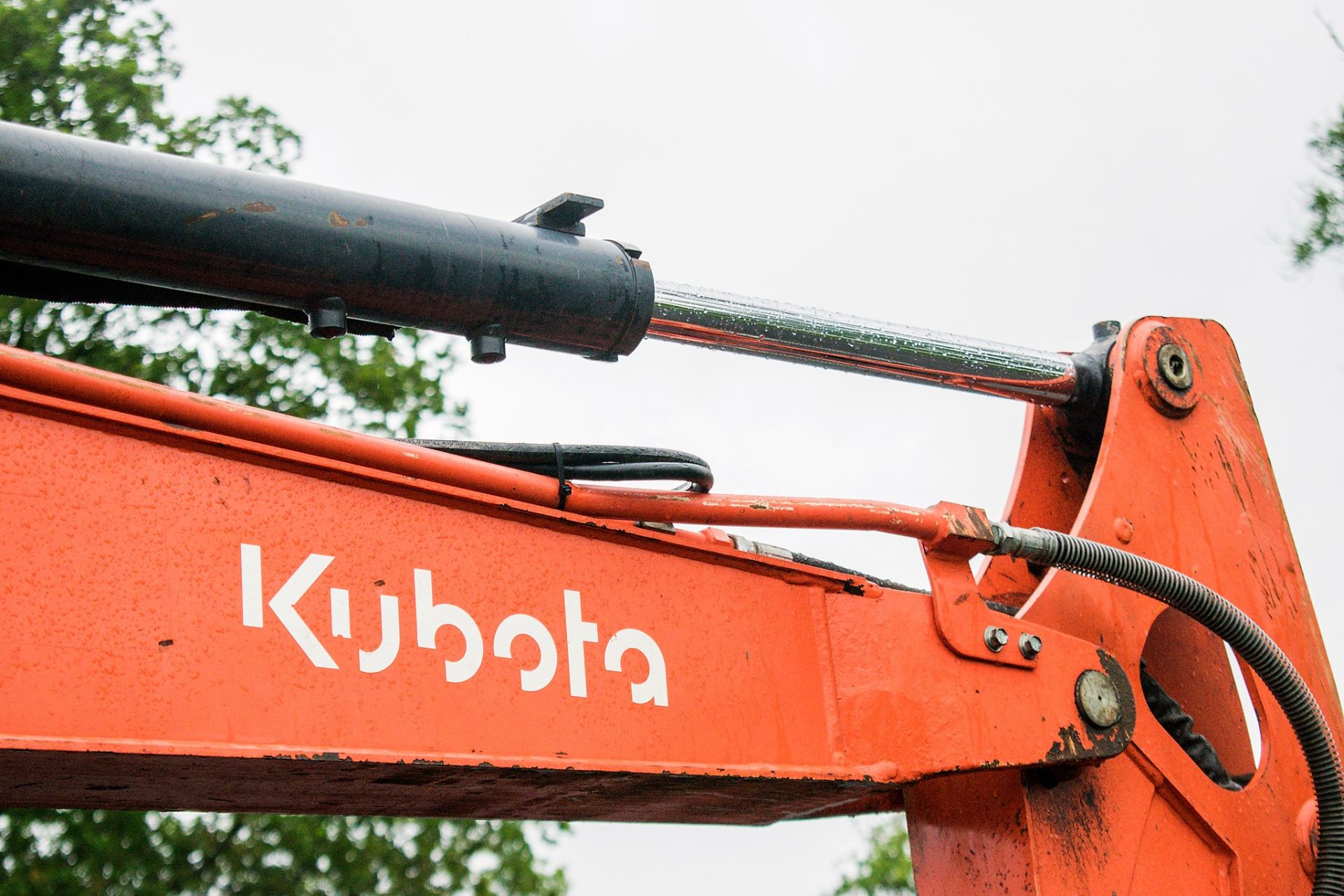 Kubota U48-4 4.8 tonne rubber tracked excavator Year: 2011 S/N: 50574 Recorded Hours: 3359 blade, - Image 18 of 26