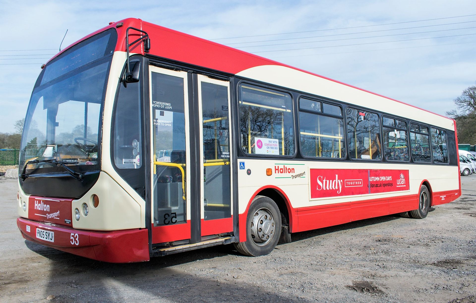 Dennis Super Dart 43 seat single deck service bus Registration Number: PN05 SYJ Date of