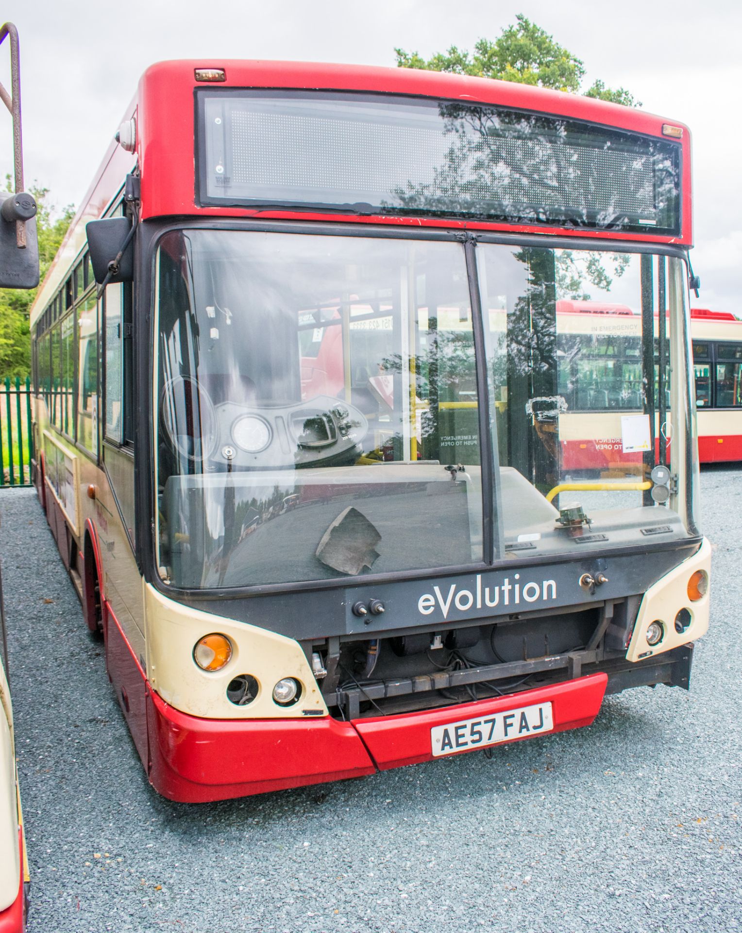 Alexander Dennis Enviro 200 40 seat single deck service bus Registration Number: AE57 FAJ Date of - Image 2 of 8