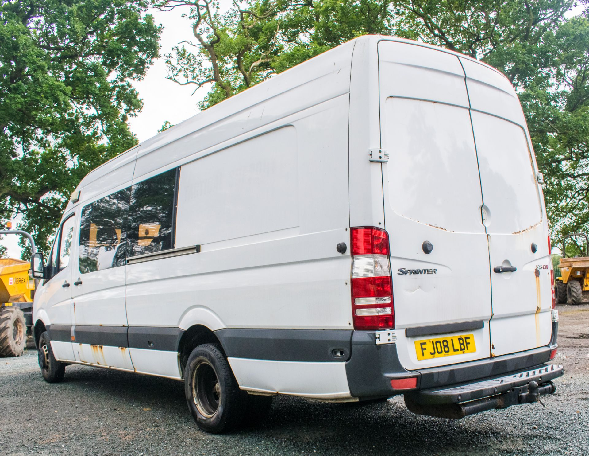 Mercedes Benz 515 CDi Sprinter LWB panel van (Ex Police) Registration Number: FJ08 LBF Date of - Image 4 of 20