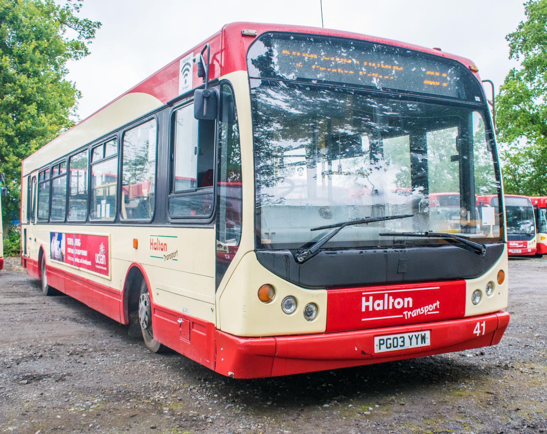 Dennis Super Dart 43 seat single deck service bus Registration Number: PG03 YYW Date of - Image 2 of 11