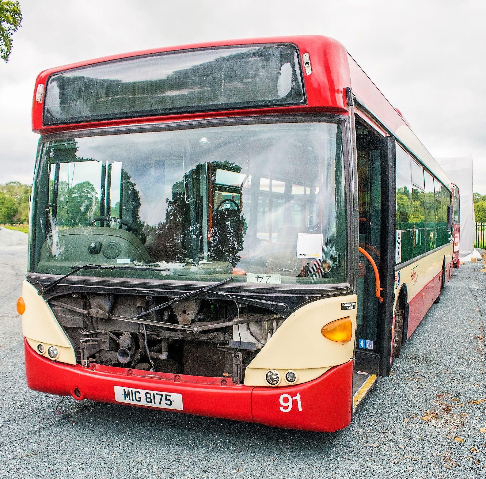 Scania OmniCity 33 seat single deck service bus Registration Number: MIG 8175 Date of