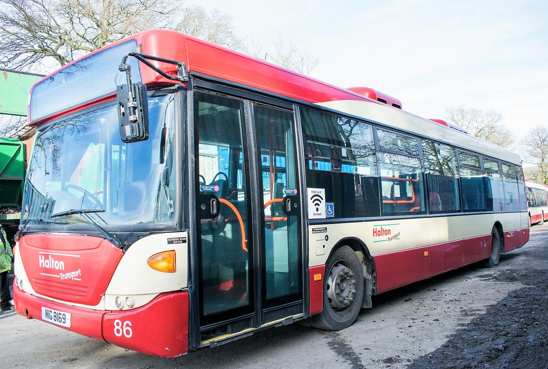 Scania OmniCity 33 seat single deck service bus Registration Number: MIG 8169 Date of