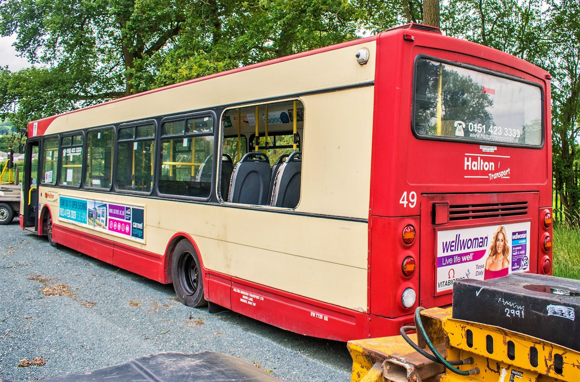 Dennis Super Dart 43 seat single deck service bus Registration Number: DK54 JPU Date of - Image 4 of 7