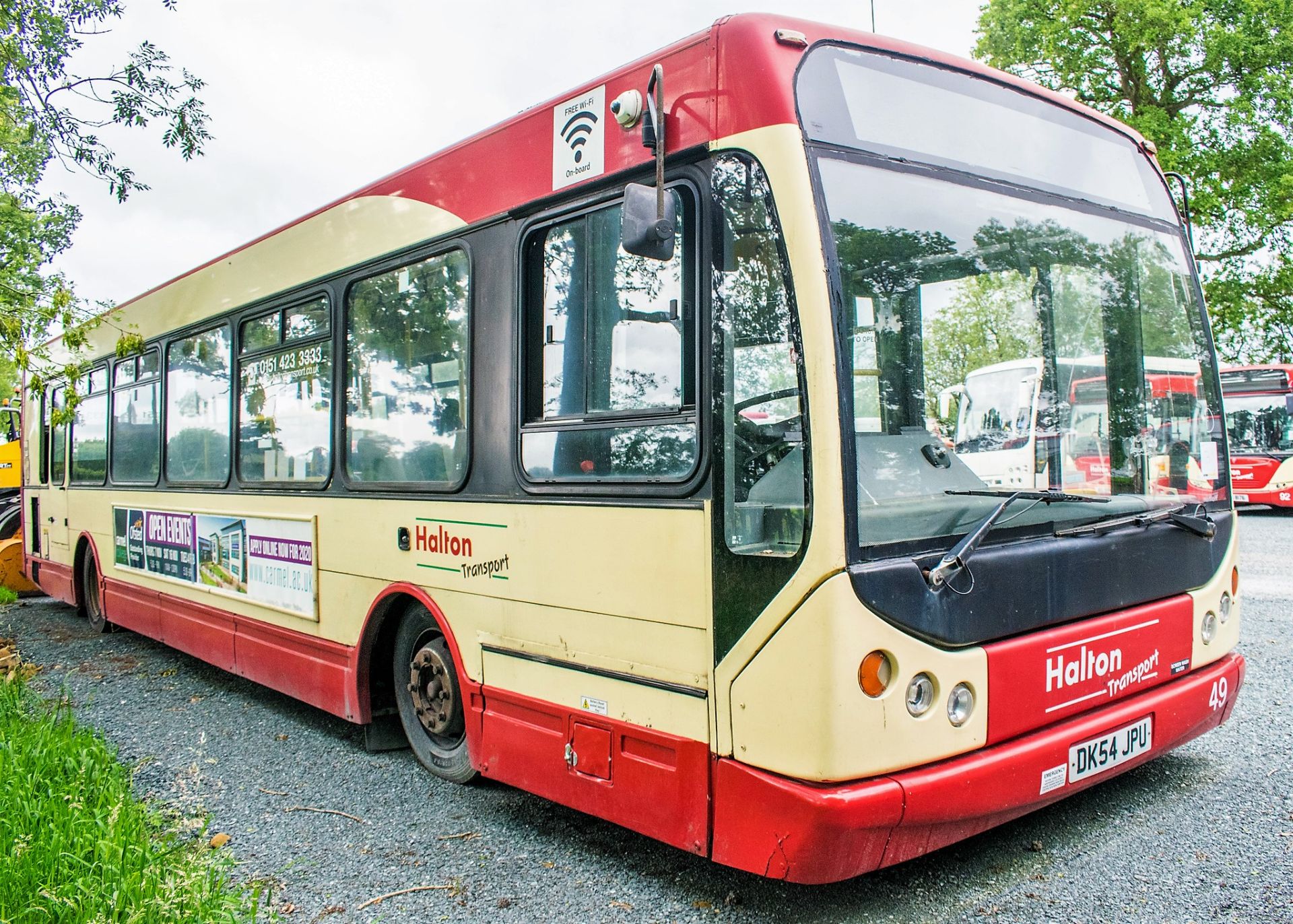 Dennis Super Dart 43 seat single deck service bus Registration Number: DK54 JPU Date of - Image 2 of 7