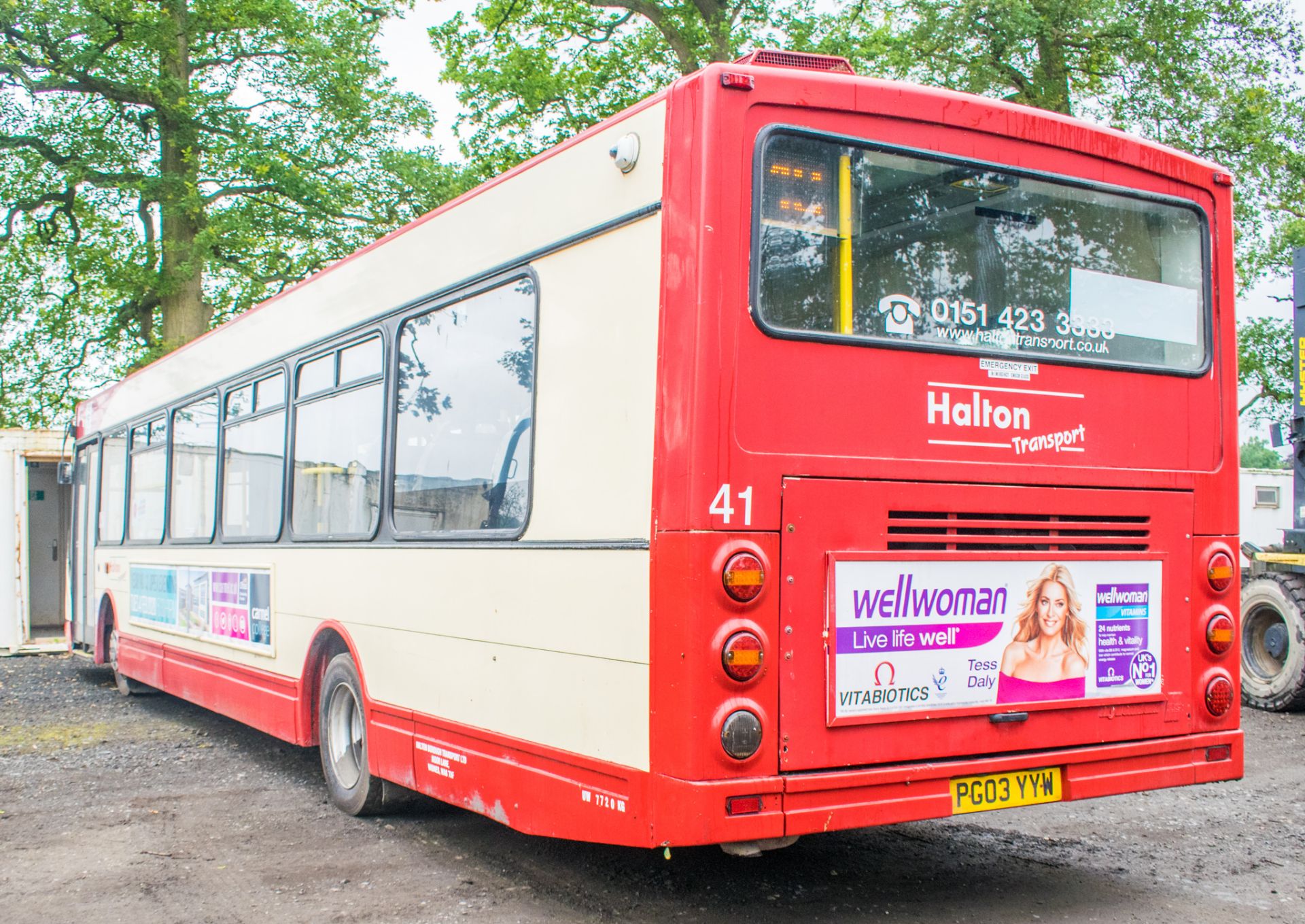 Dennis Super Dart 43 seat single deck service bus Registration Number: PG03 YYW Date of - Image 3 of 11