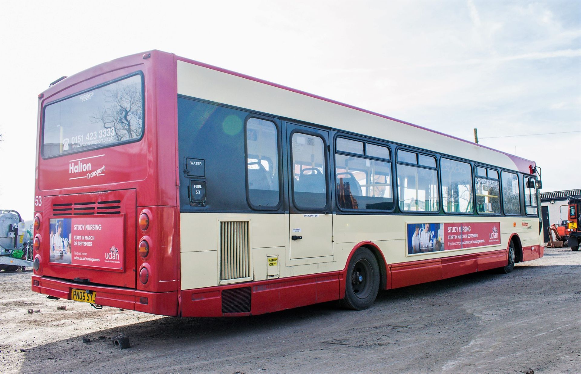 Dennis Super Dart 43 seat single deck service bus Registration Number: PN05 SYJ Date of - Image 3 of 14