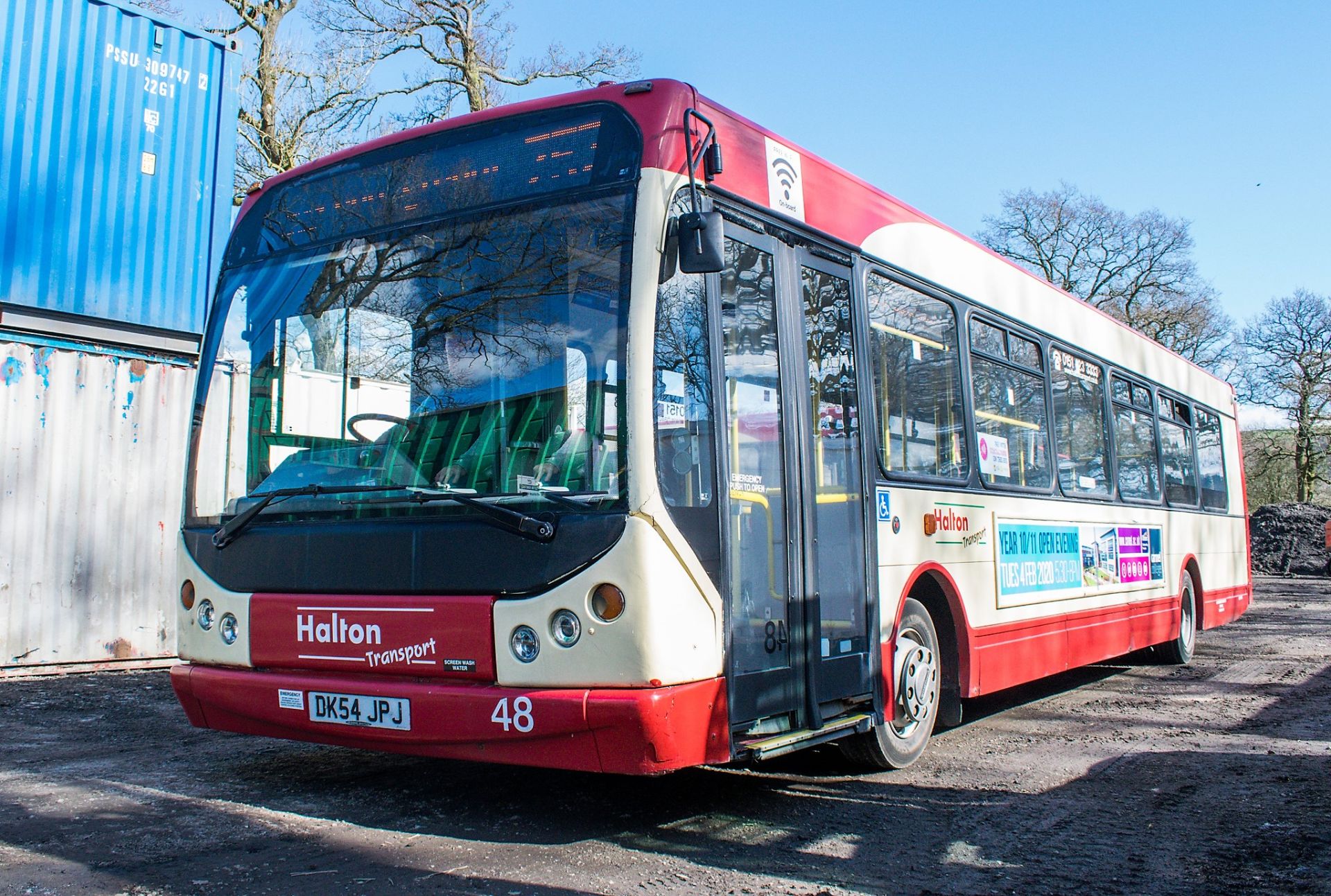 Dennis Super Dart 42 seat single deck service bus Registration Number: DK54 JPJ Date of