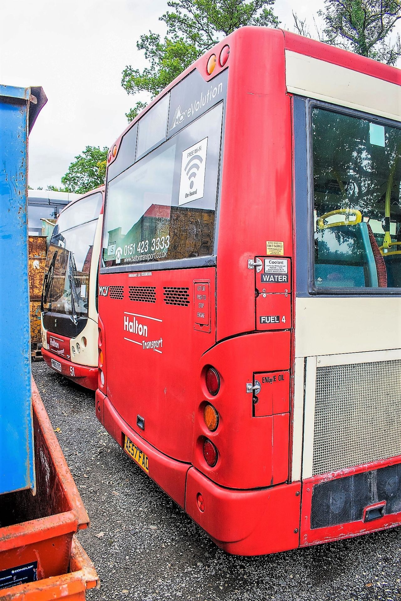 Alexander Dennis Enviro 200 40 seat single deck service bus Registration Number: AE57 FAO Date of - Image 3 of 8