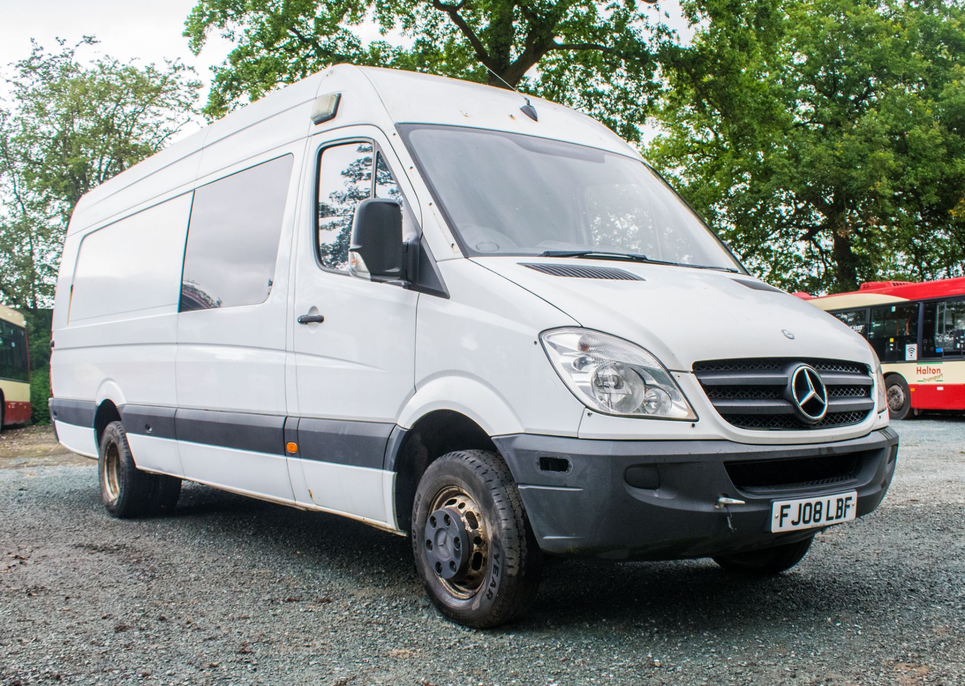 Mercedes Benz 515 CDi Sprinter LWB panel van (Ex Police) Registration Number: FJ08 LBF Date of - Image 2 of 20