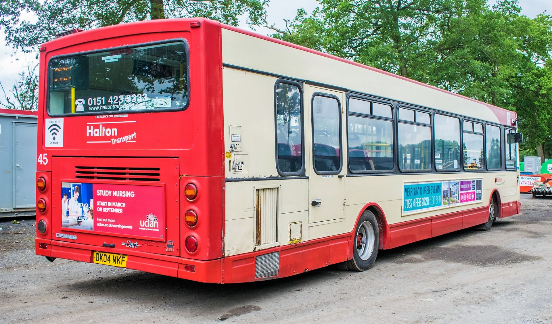 Dennis Super Dart 43 seat single deck service bus Registration Number: DK04 MKF Date of - Image 3 of 14