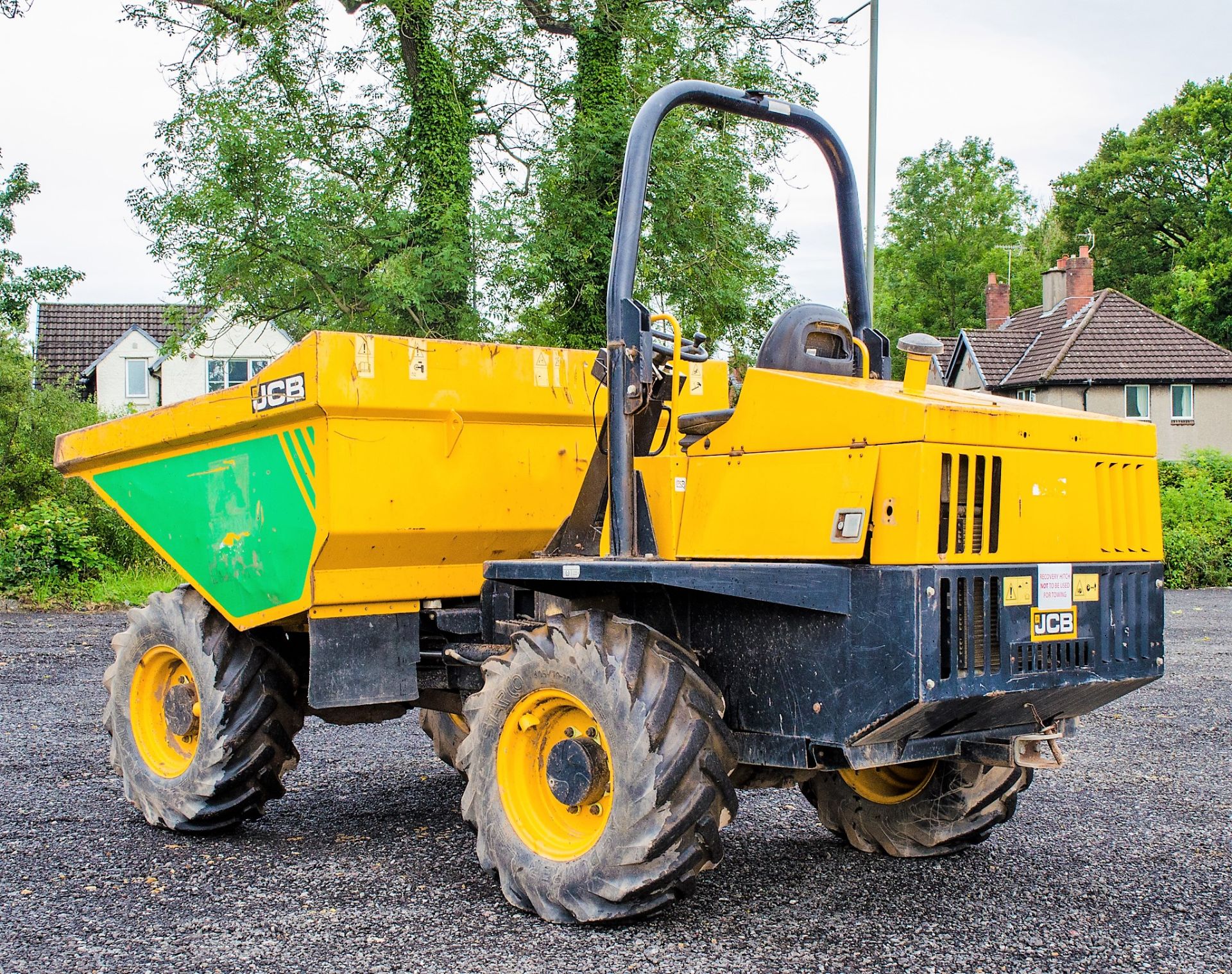 JCB 6 tonne straight skip dumper Year: 2015 S/N: RK6969 Recorded Hours: Not displayed (Clock - Image 4 of 18