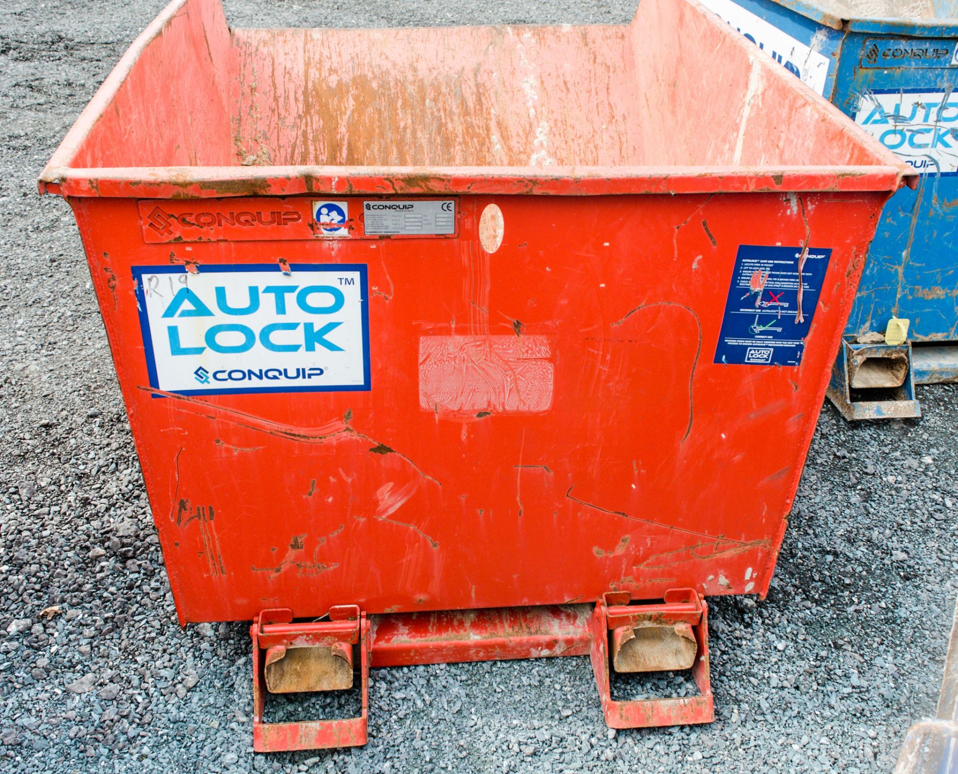 Conquip Autolock tipping skip - Image 2 of 2