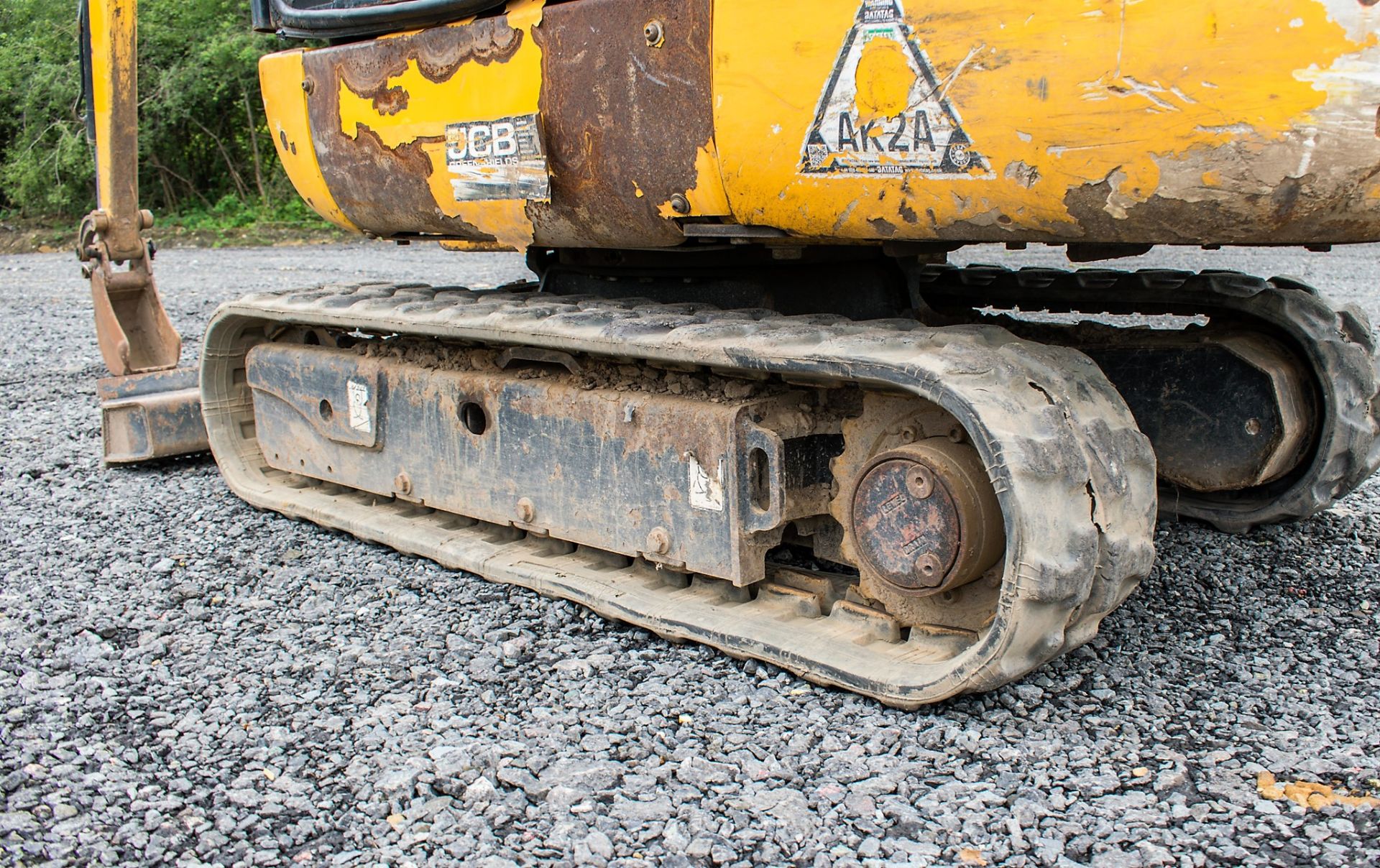 JCB 8016 CTS 1.5 tonne rubber tracked mini excavator Year: 2014 S/N: 2071572 Recorded Hours: 1974 - Image 9 of 25