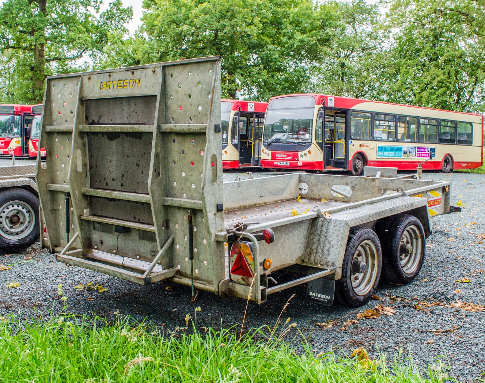 Bateson 10' by 5'6" tandem axle plant trailer  S/N: 43623 18014 - Image 2 of 4