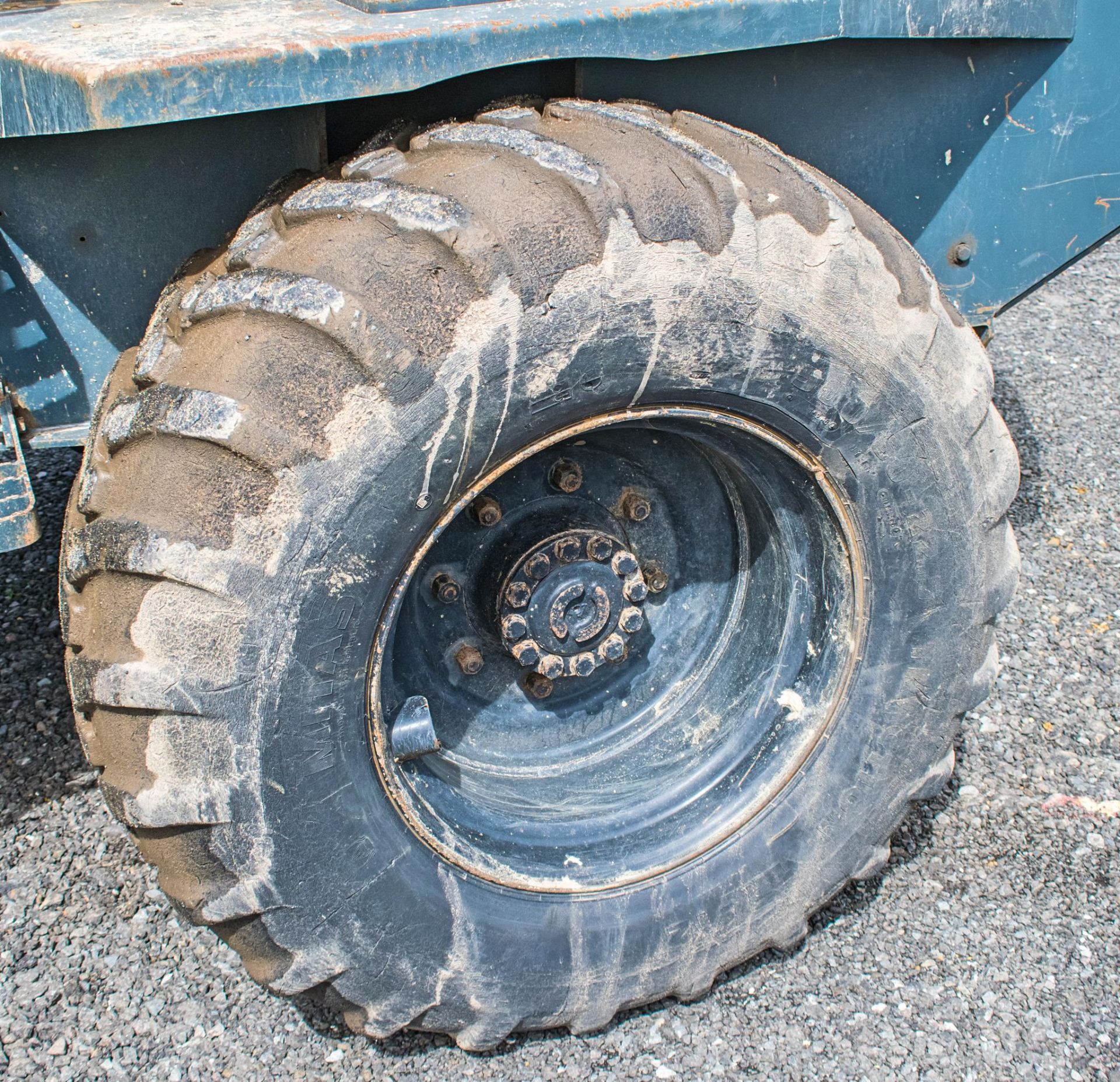 Terex PT10000 9 tonne straight skip dumper Year: 2008 S/N: 803MM061 Recorded hours: Not displayed ( - Image 10 of 19