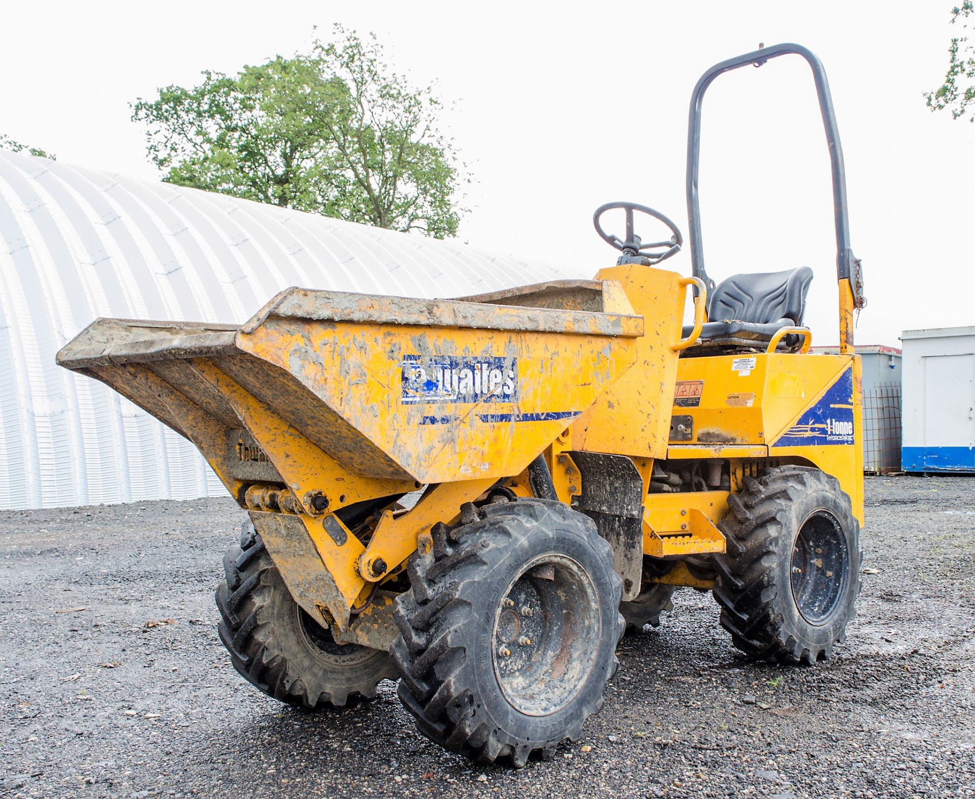 Thwaites 1 tonne hydrostatic hi-tip dumper Year: 2007 S/N: 707B1310 Recorded Hours: Not displayed (