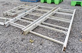 3 - aluminium trestles