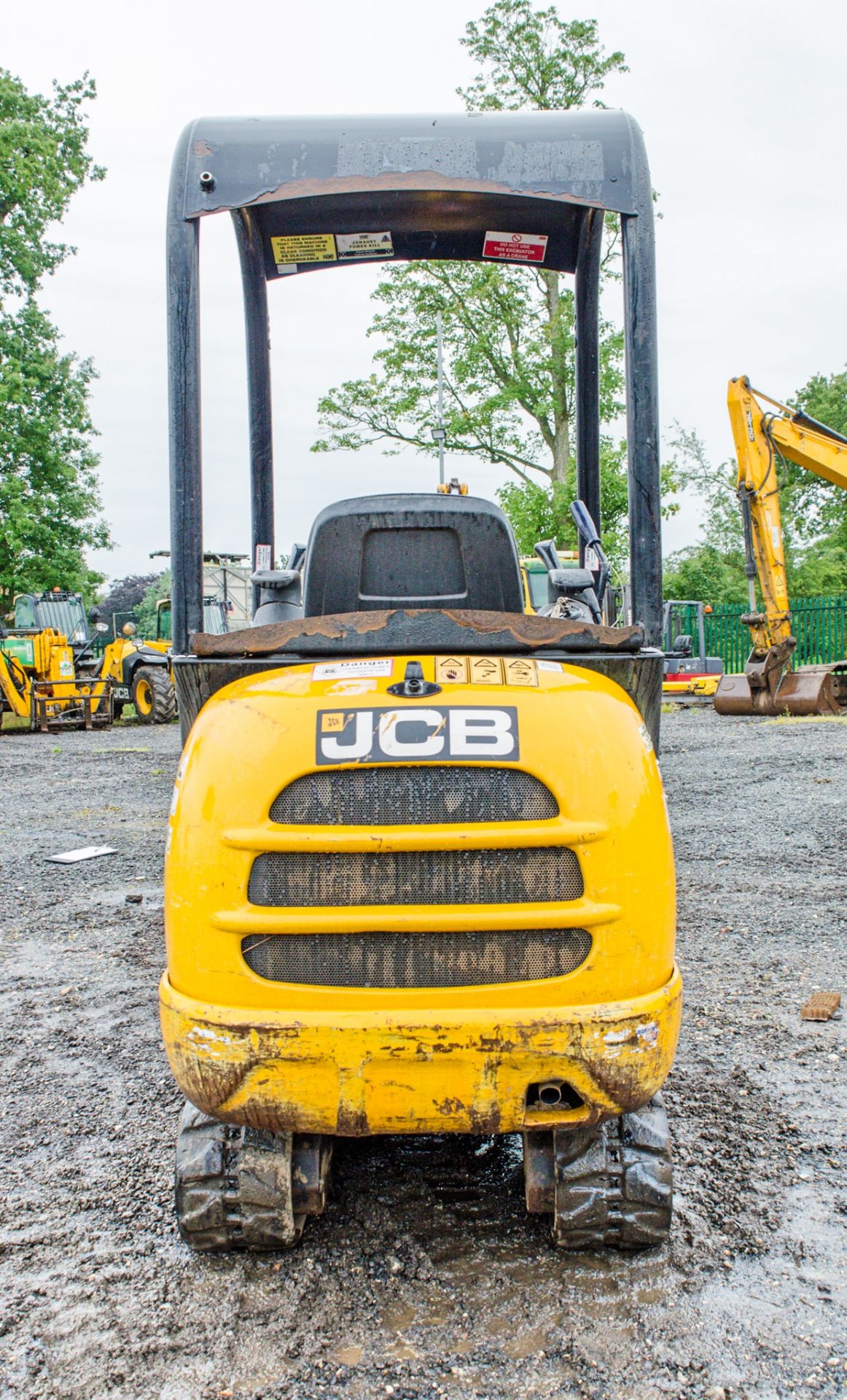 JCB 8014 CTS 1.5 tonne rubber tracked mini excavator Year: 2014 S/N: 2070507 Recorded Hours: 1678 - Image 6 of 19