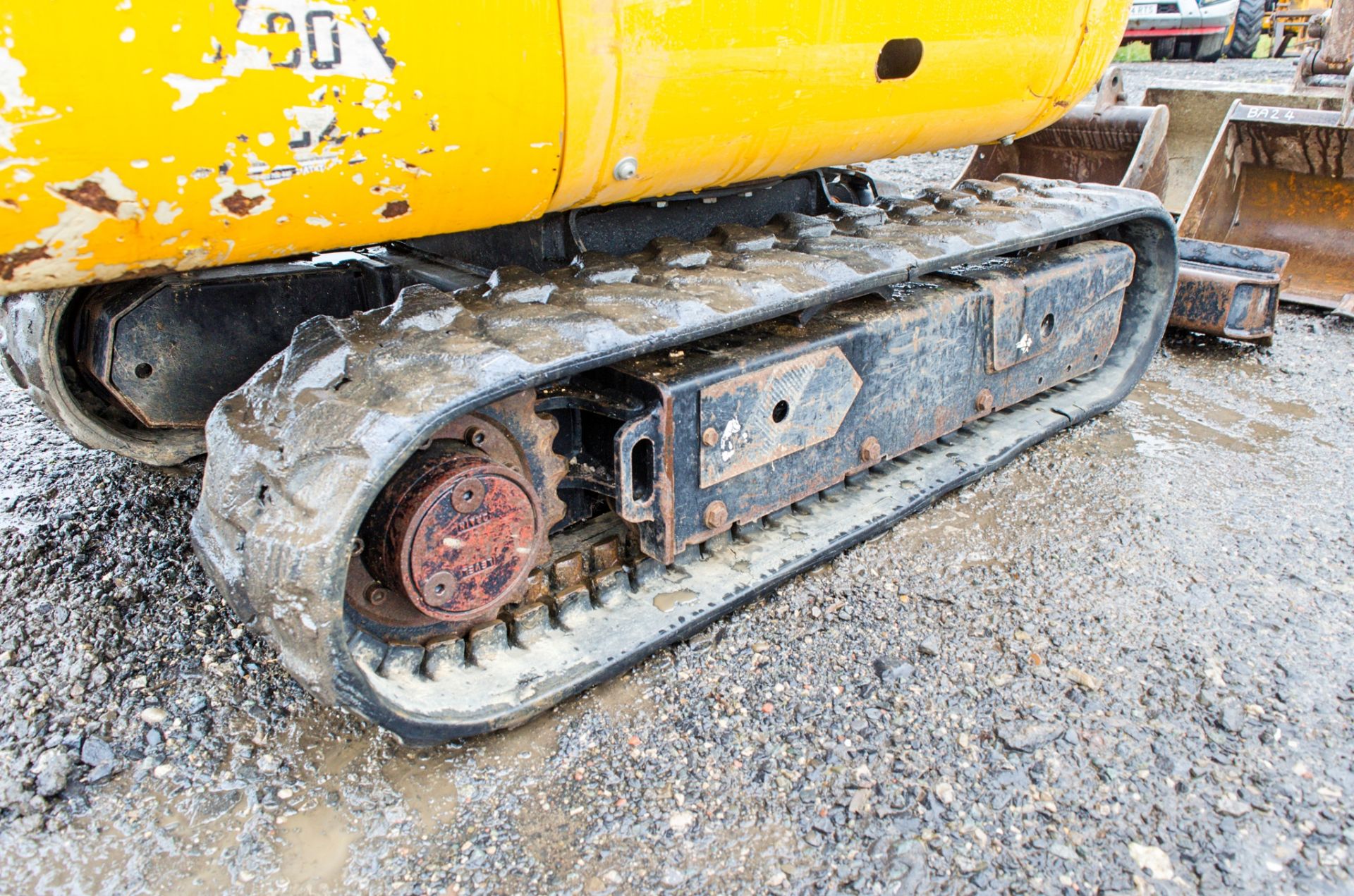 JCB 8014 CTS 1.5 tonne rubber tracked mini excavator Year: 2014 S/N: 2070494 Recorded Hours: 1025 - Image 9 of 20