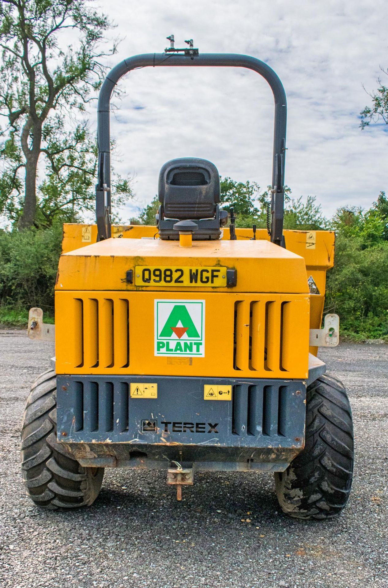 Terex TA9 9 tonne straight skip dumper Year: 2014 S/N: PK5995 Recorded hours: 1836 Q982WGF - Image 6 of 18