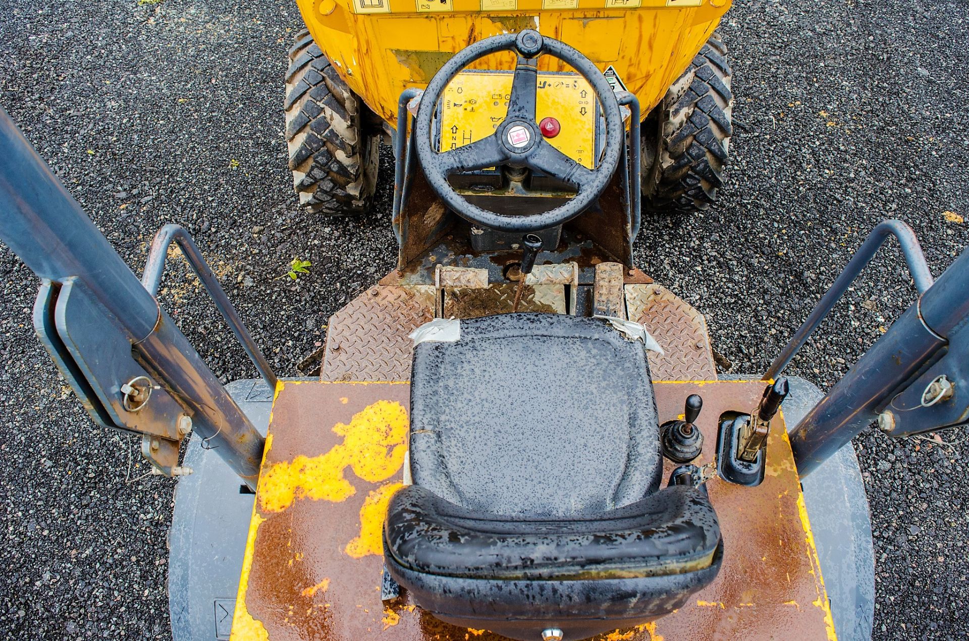 Terex TA3s 3 tonne swivel skip dumper Reg No: Q517 YDY   c/w V5 Road Reg Certificate Year: 2014 S/N: - Image 18 of 19