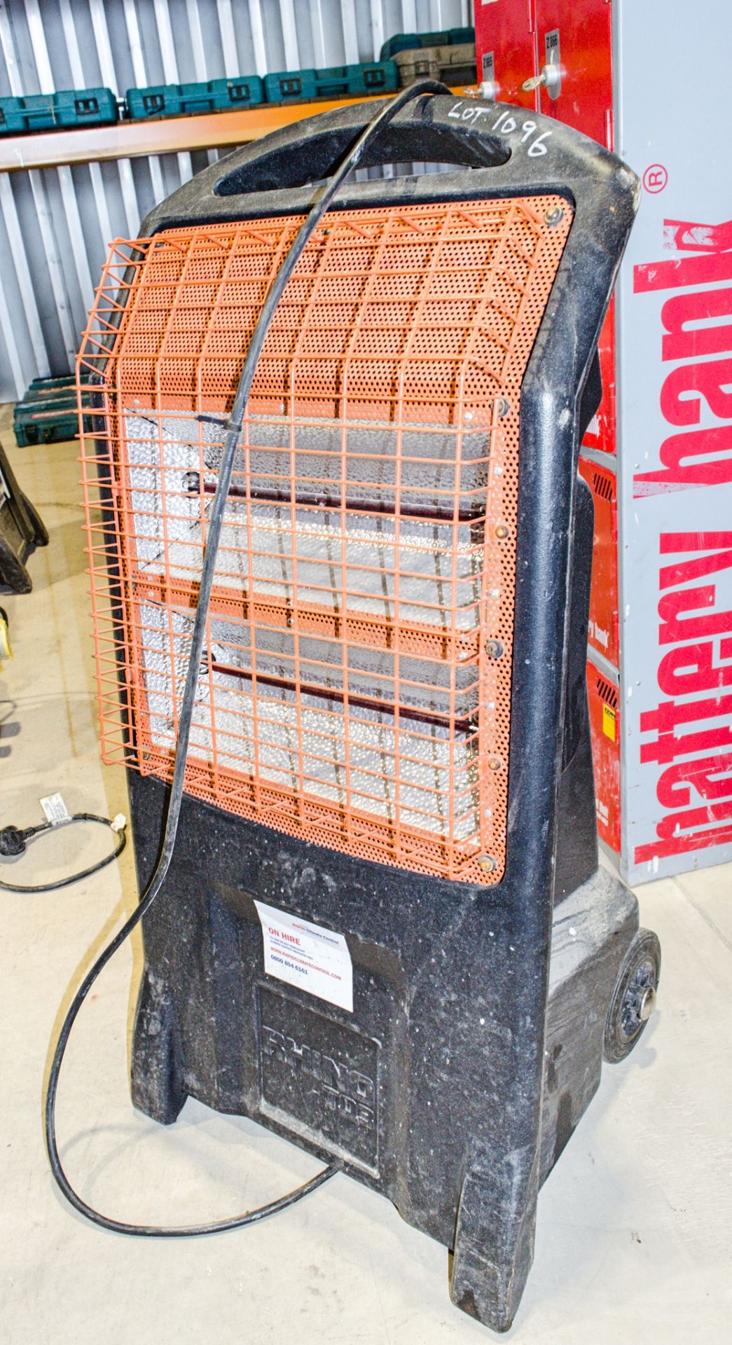 Rhino TQ3 240 volt infra red heater