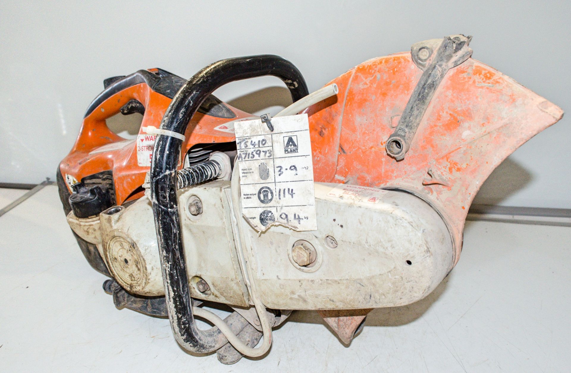 Stihl TS410 petrol driven cut off saw A715973