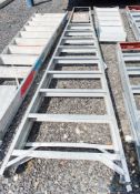 10 tread aluminium step ladder